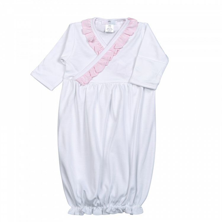 Christening Gown w/ Ecru Cross – Duck Duck Goose